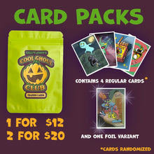 Load image into Gallery viewer, Cool Ghoul Club Trading Card Pack

