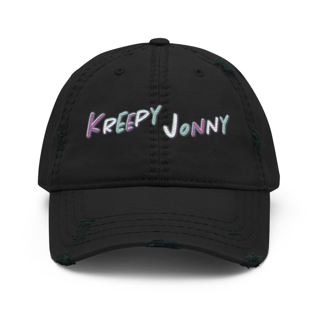Kreepy Jonny Logo Distressed Hat