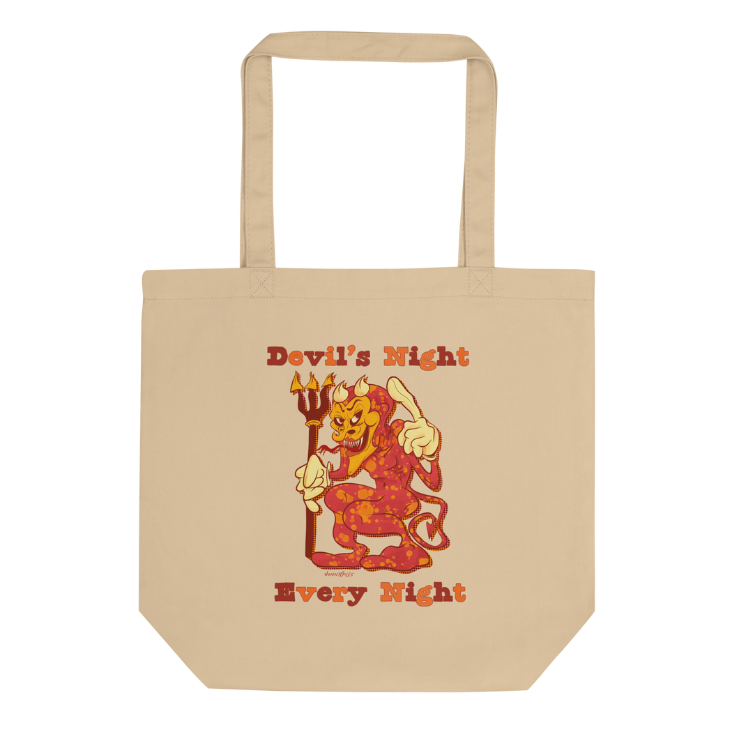 Devil's Night Tote Bag